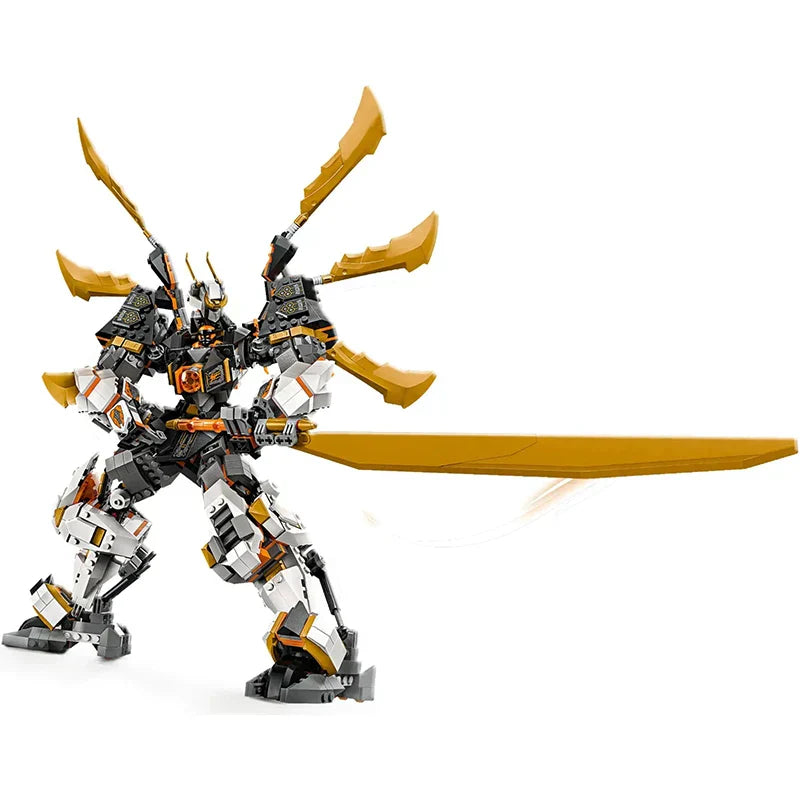 Ninja Series Titan Dragon Mech Building Blocks Toy Set