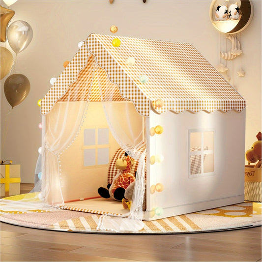 Kids Castle Play Tent – Indoor Princess Pretend Playhouse