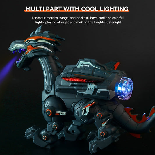 Walking Dinosaur Toy with Lights & Sound