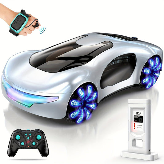 Gesture Control Drift Car with Lights & Music – 360° Stunt RC Car (2.4GHz)
