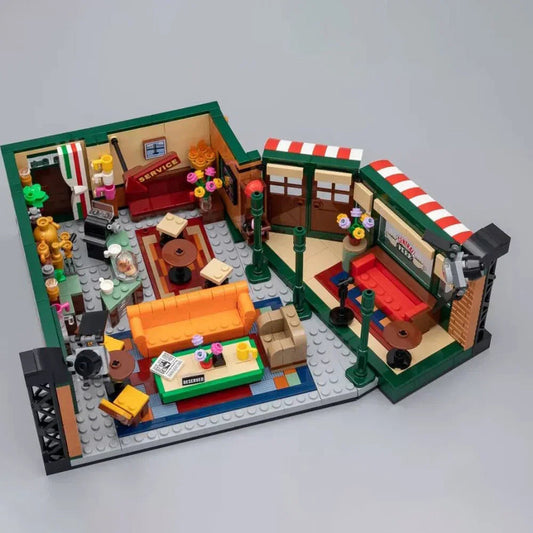 Classic Coffee Shop TV-Inspired Building Block Set