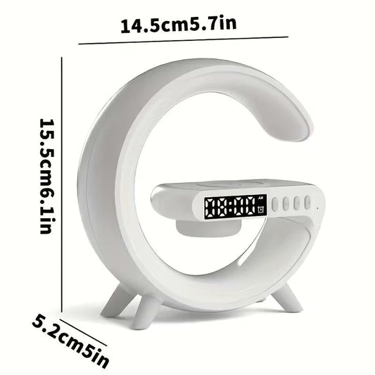 Wireless Bluetooth Speaker with RGB Light & Smart Alarm Clock