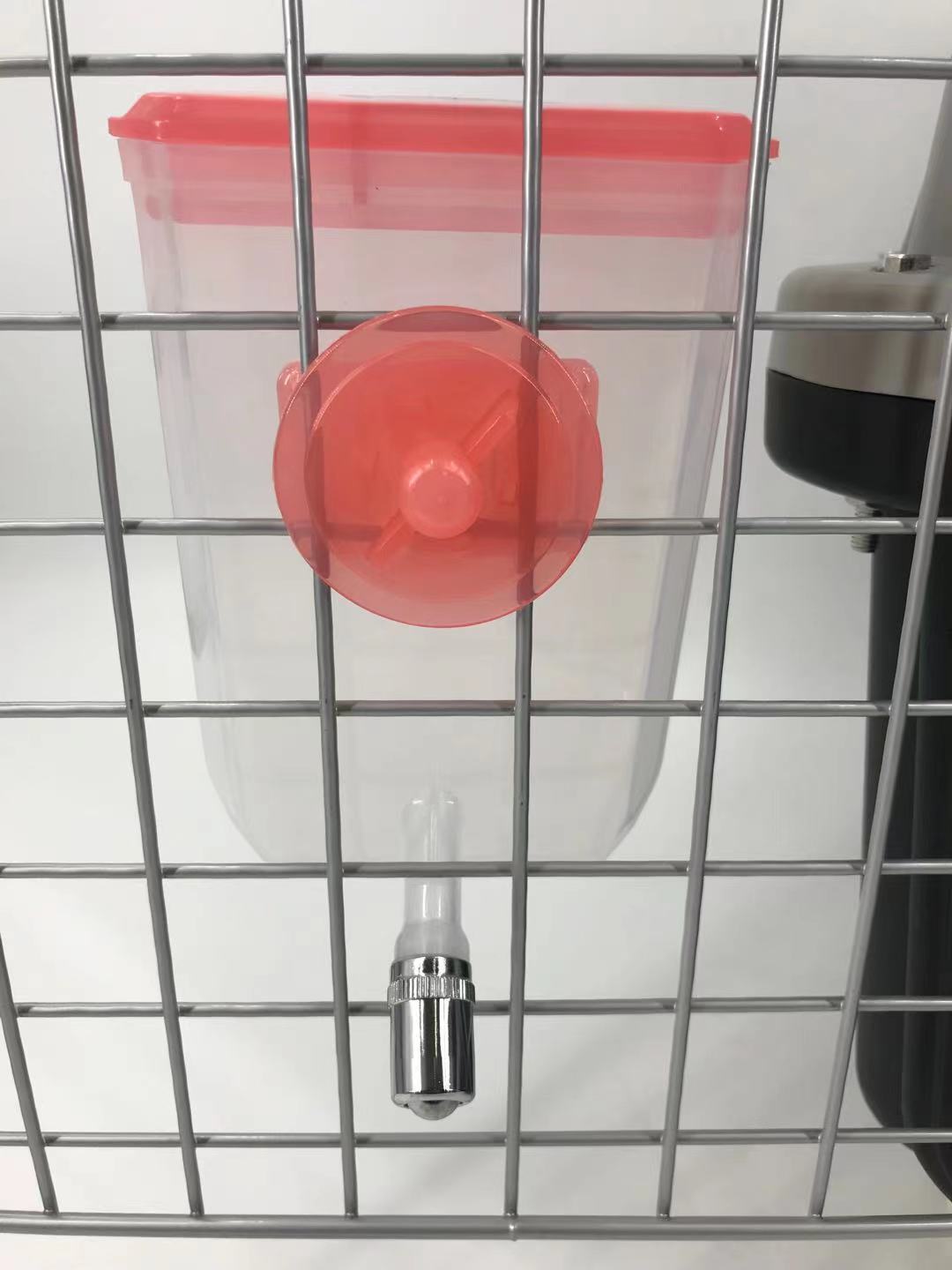 YES4PETS 500ml No-Drip Hanging Pet Water Bottle – Automatic Drinking Dispenser for Rabbits, Guinea Pigs & Small Pets (Pink)