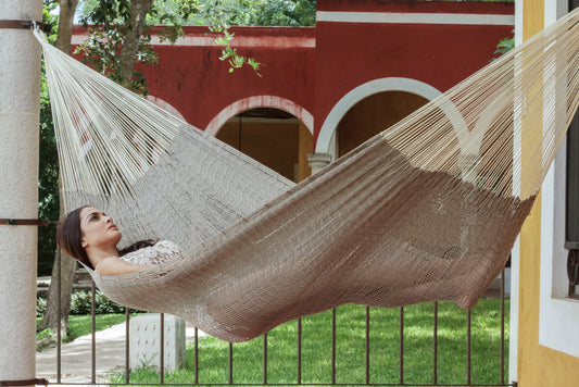 Mayan Legacy King Size Outdoor Cotton Hammock – Dream Sands