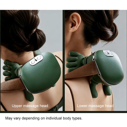 Bionic Finger Neck Shoulder Massager 4D Kneading Body Back Massager Wireless Neck Cervical Muscle Relax Masajeador