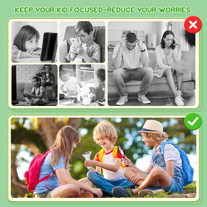 Student Digital Microscope for Kids – Portable 1000x Magnification Handheld Scope with 2 Inch HD Screen, LED Light & Photo Storage, Ideal for Science Class and Outdoor Exploration (White)