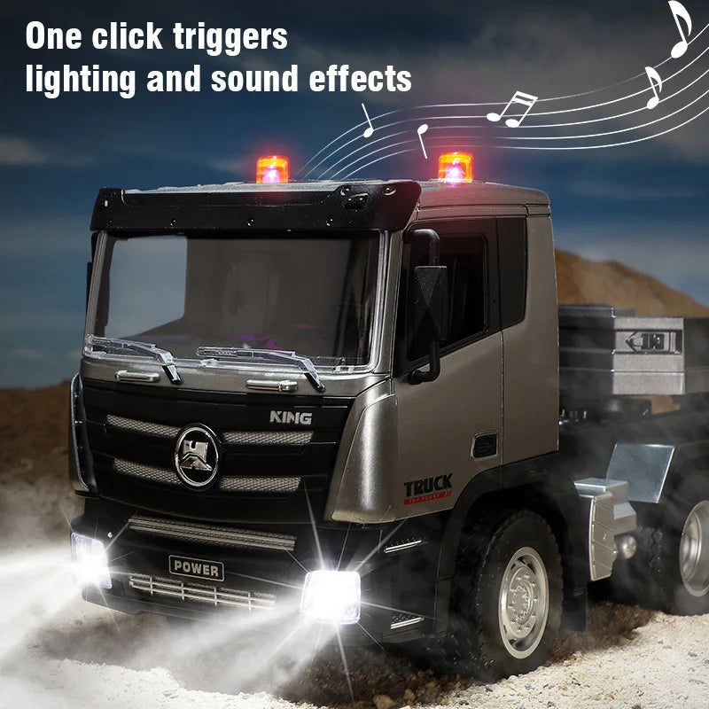 1:24 RC Flat Truck – 9-Channel Alloy Remote Control Trailer