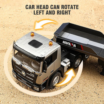 1:24 RC Flat Truck – 9-Channel Alloy Remote Control Trailer