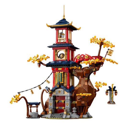 Dragon Energy Temple Building Blocks Model Set (1029 Pieces)