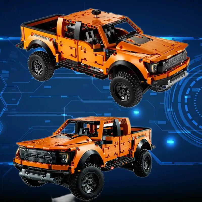 1:10 Off-Road Raptor Style Truck Building Block Set – Advanced Construction Kit (14+)