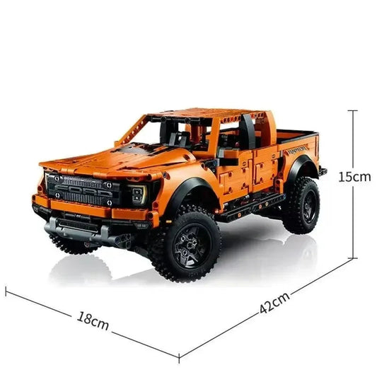 1:10 Off-Road Raptor Style Truck Building Block Set – Advanced Construction Kit (14+)