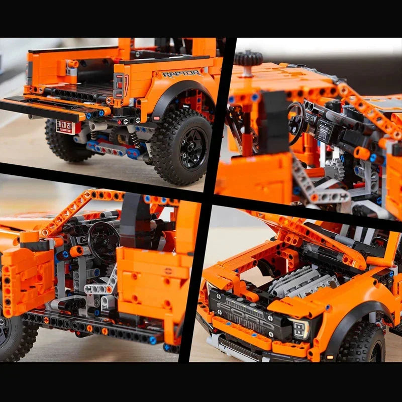 1:10 Off-Road Raptor Style Truck Building Block Set – Advanced Construction Kit (14+)