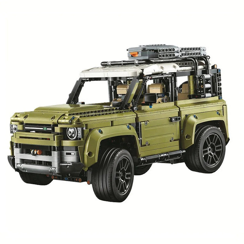 Technical Rover Defender Collector’s Building Blocks Set – 2573 Piece Classic Off-Road Model