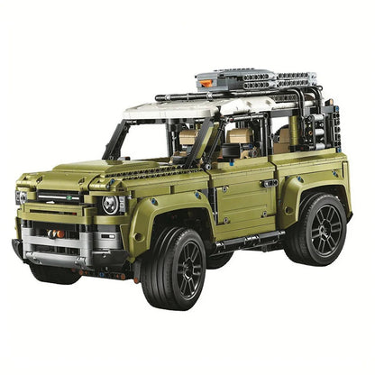 Technical Rover Defender Collector’s Building Blocks Set – 2573 Piece Classic Off-Road Model