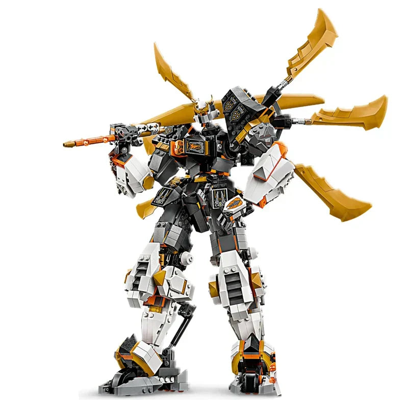 Ninja Series Titan Dragon Mech Building Blocks Toy Set