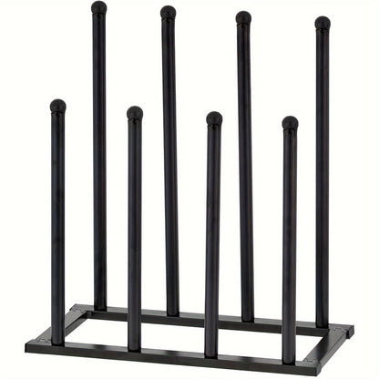 Black Metal Shoe Rack Organizer – Entryway Storage Stand