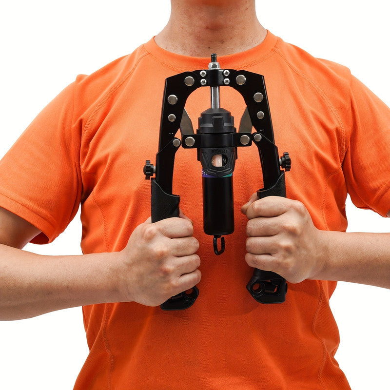 Hydraulic Arm Exerciser – 15-Gear Adjustable Home Trainer