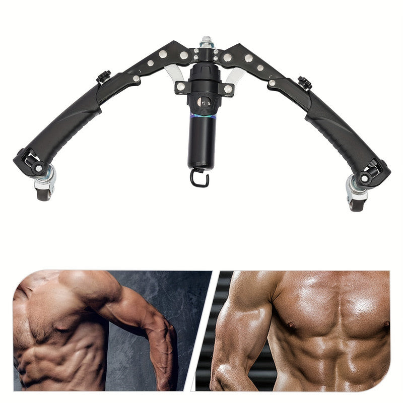 Hydraulic Arm Exerciser – 15-Gear Adjustable Home Trainer