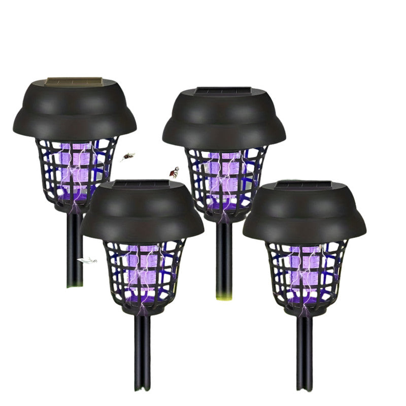 Solar Mosquito Killer Lights 4 Pack – Outdoor UV Bug Zapper for Backyard, Patio & Camping (AU Summer Essential)