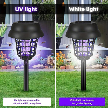 Solar Mosquito Killer Lights 4 Pack – Outdoor UV Bug Zapper for Backyard, Patio & Camping (AU Summer Essential)