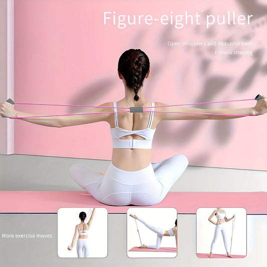 8-Piece Yoga & Pilates Fitness Set with Accessories