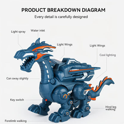 Walking Dinosaur Toy with Lights & Sound