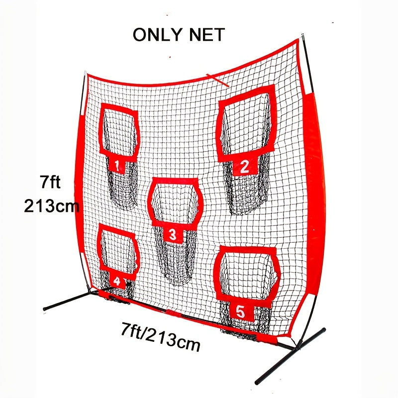 Football Outdoor Target Throwing Net – 5 Pocket Training System
