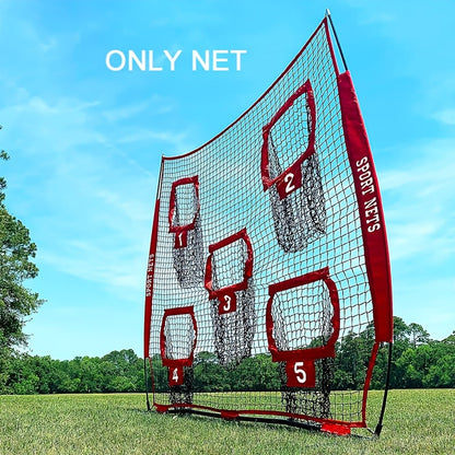Football Outdoor Target Throwing Net – 5 Pocket Training System