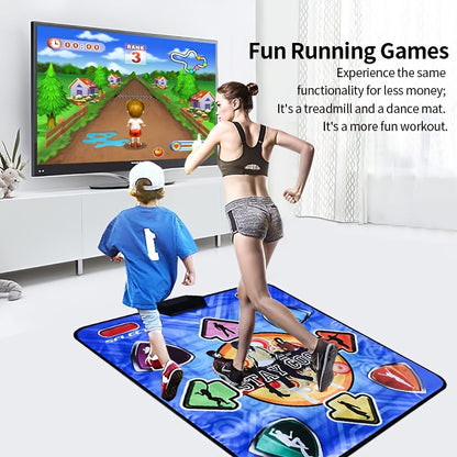 Dance Mat with 200+ Games & Songs – Interactive Fitness & Party Game (USB Powered)