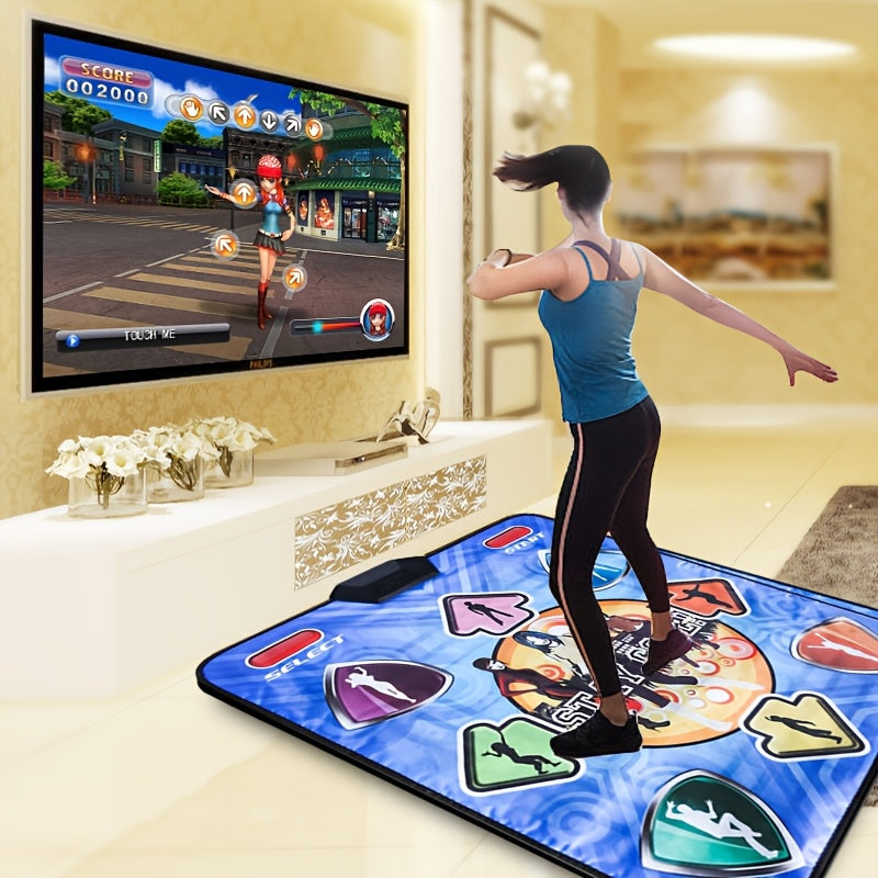 Dance Mat with 200+ Games & Songs – Interactive Fitness & Party Game (USB Powered)