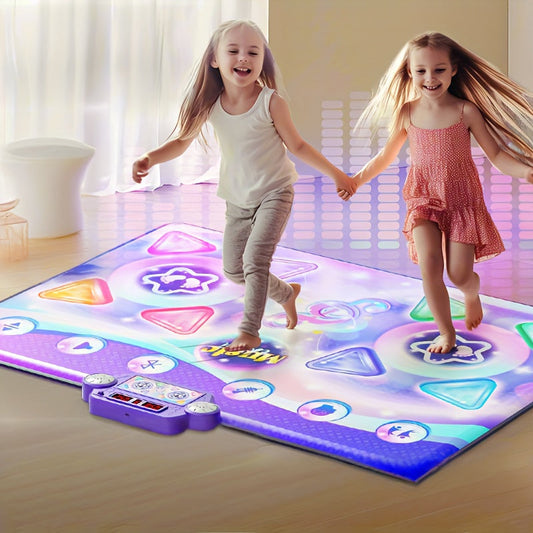 Kids Double Player Dance Mat – Interactive Music Game