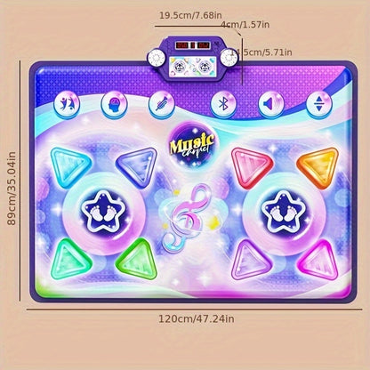 Kids Double Player Dance Mat – Interactive Music Game