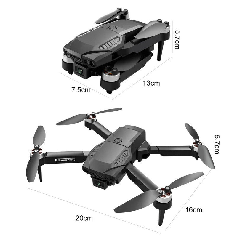 Dual-Camera 4K Foldable Brushless Drone – Model F198