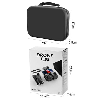 Dual-Camera 4K Foldable Brushless Drone – Model F198