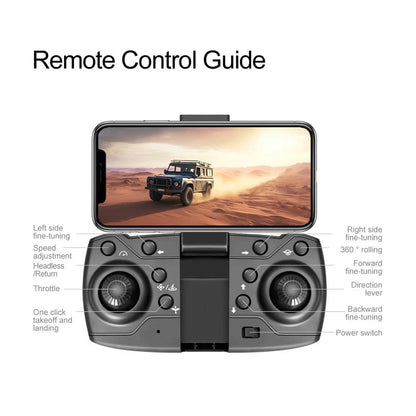 Dual-Camera 4K Foldable Brushless Drone – Model F198
