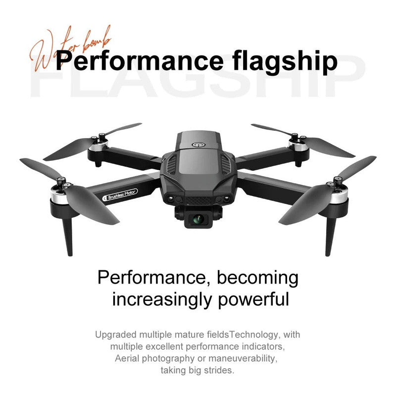Dual-Camera 4K Foldable Brushless Drone – Model F198