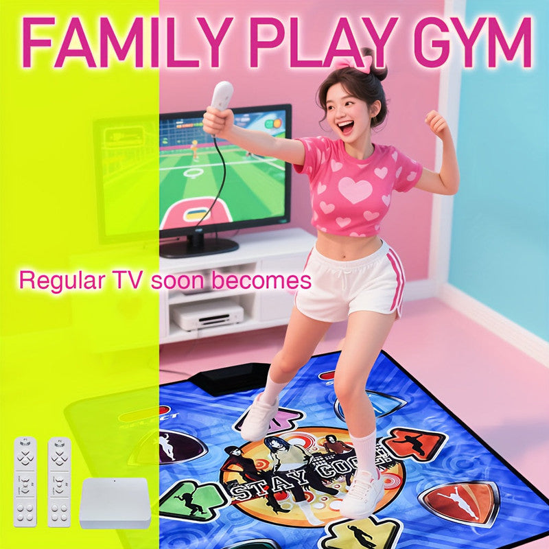 Interactive Dance Mat USB Game Pad – 200 Built-In Songs