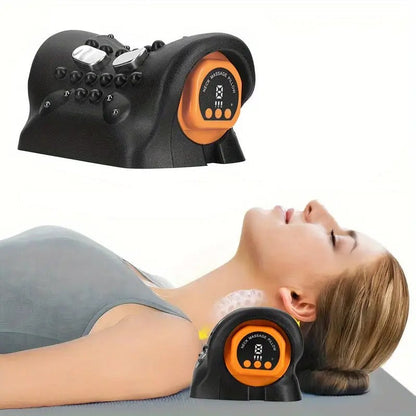 Portable Electric Neck & Shoulder Massager with Heat
