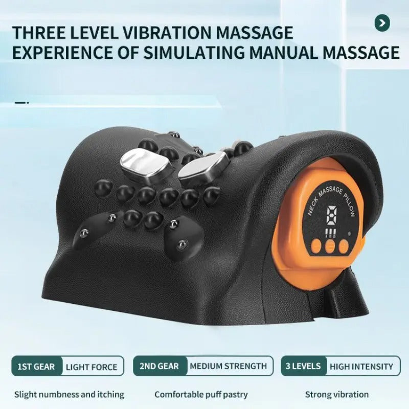 Portable Electric Neck & Shoulder Massager with Heat