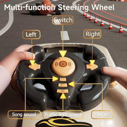 Racing Steering Wheel Toy for Kids – Interactive Driving Play
