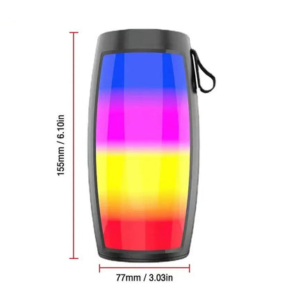 LED Bluetooth Speaker – Powerful Bass & Dynamic Light Show