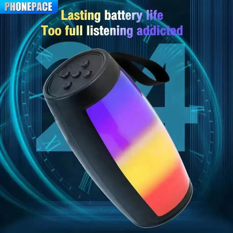 LED Bluetooth Speaker – Powerful Bass & Dynamic Light Show