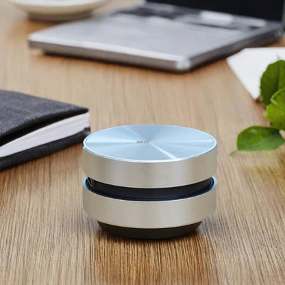 Bone Conduction Bluetooth Speaker – Silver Aluminum Edition