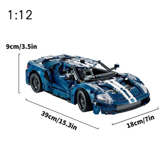 1:12 Technical Supercar Building Blocks – Premium Model Car Kit