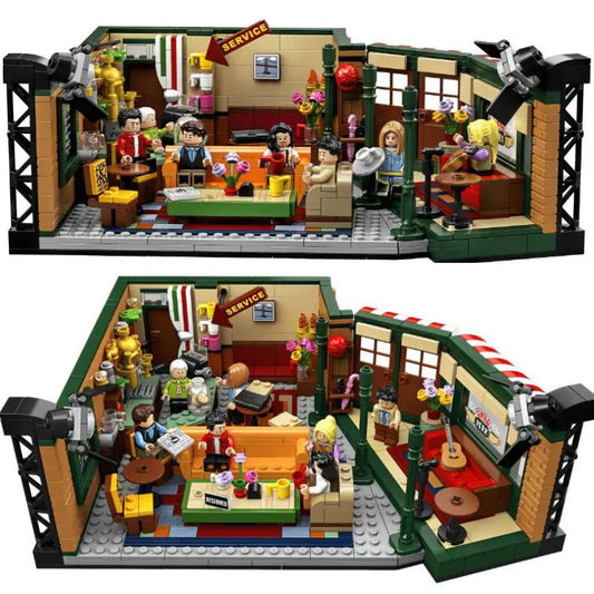 Classic Coffee Shop TV-Inspired Building Block Set