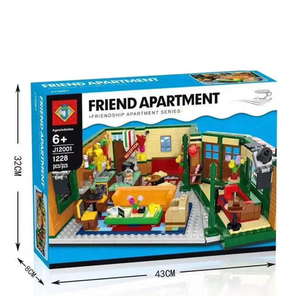 Classic Coffee Shop TV-Inspired Building Block Set