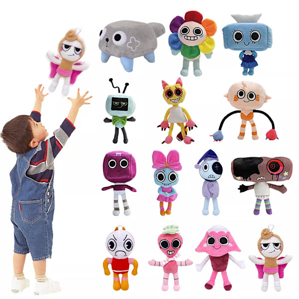 Pebble Plush Toy A1 Size Soft Stuffed Animal Gift for Children Compatible with Dandys World
