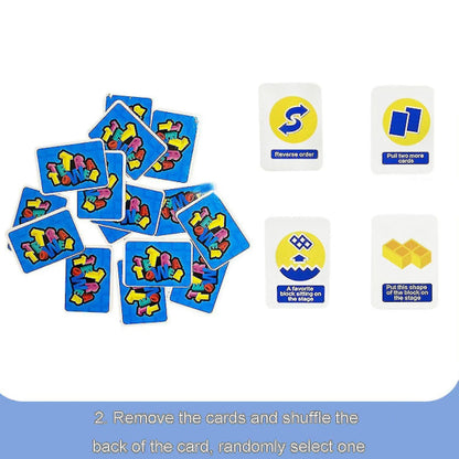 48PCS Balance Stacking Block Game – Educational Family Tower Toy