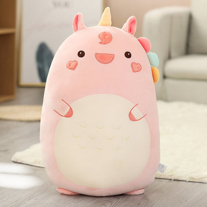 Squishmallow Plush Pillow 80cm Animal Dinosaur 60cm Unicorn Kawaii Doll