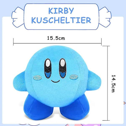 Kirby Plush Toy 14cm Soft Stuffed Doll Compatible with Pokemon for Birthday Gift